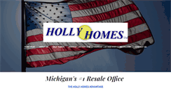 Desktop Screenshot of hollyhomes.com